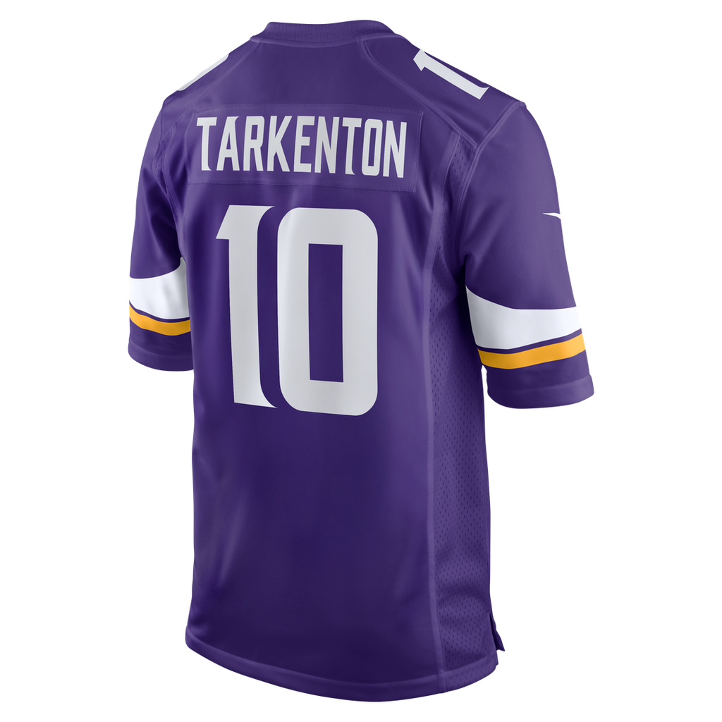 Fran Tarkenton Minnesota Vikings Game Jersey - Purple