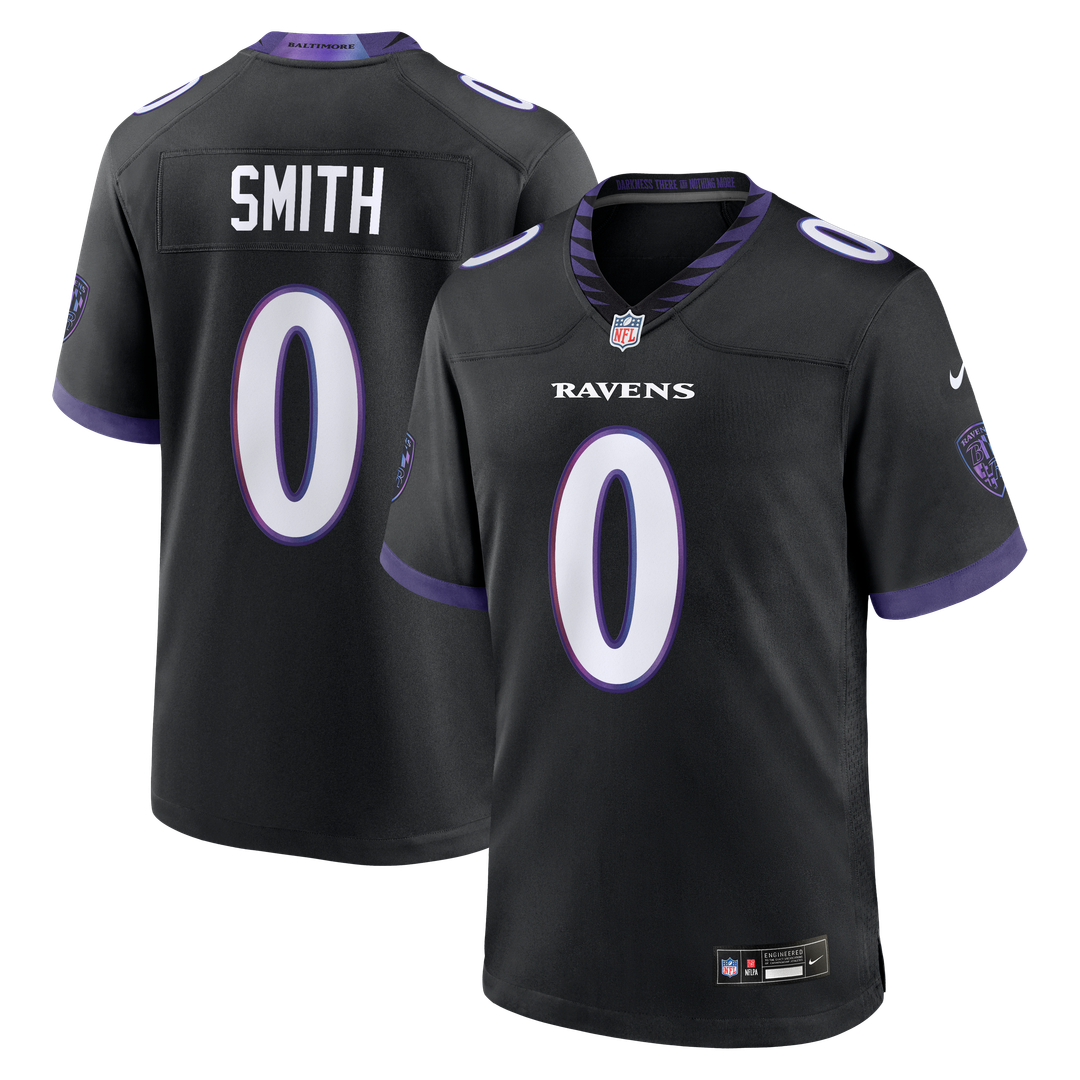 Roquan Smith Baltimore Ravens Alternate Game Jersey - Black