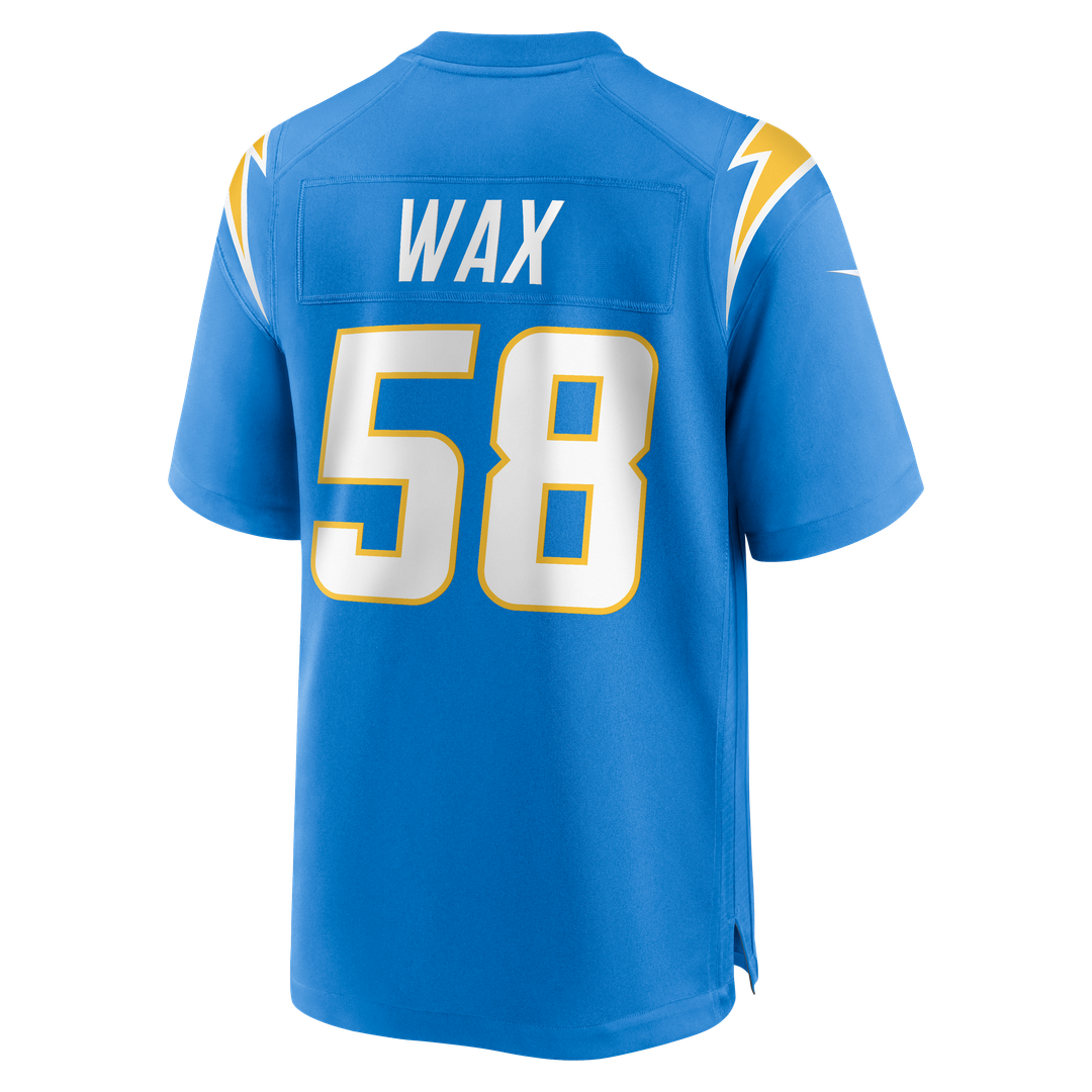 Marlowe Wax Los Angeles Chargers Game Jersey - Powder Blue