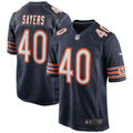 Gale Sayers Chicago Bears Game Jersey - Navy