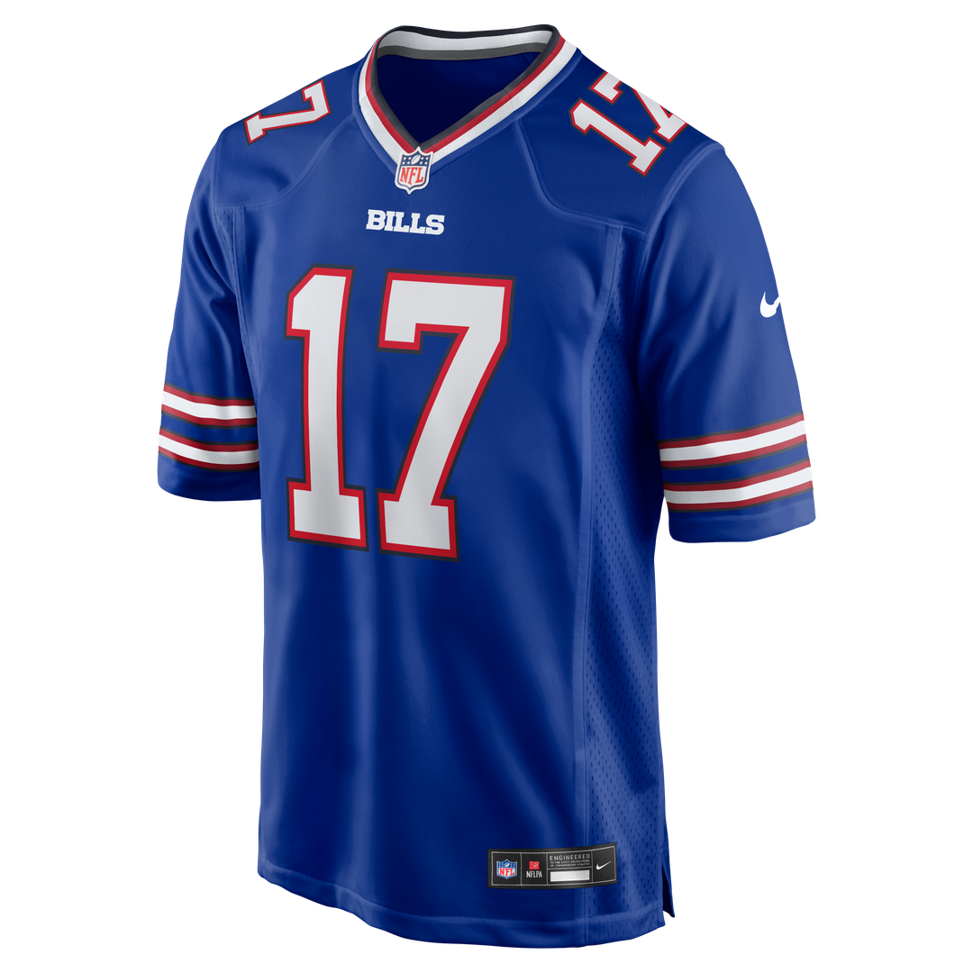 Josh Allen Buffalo Bills Nickel City Game Jersey - Gray