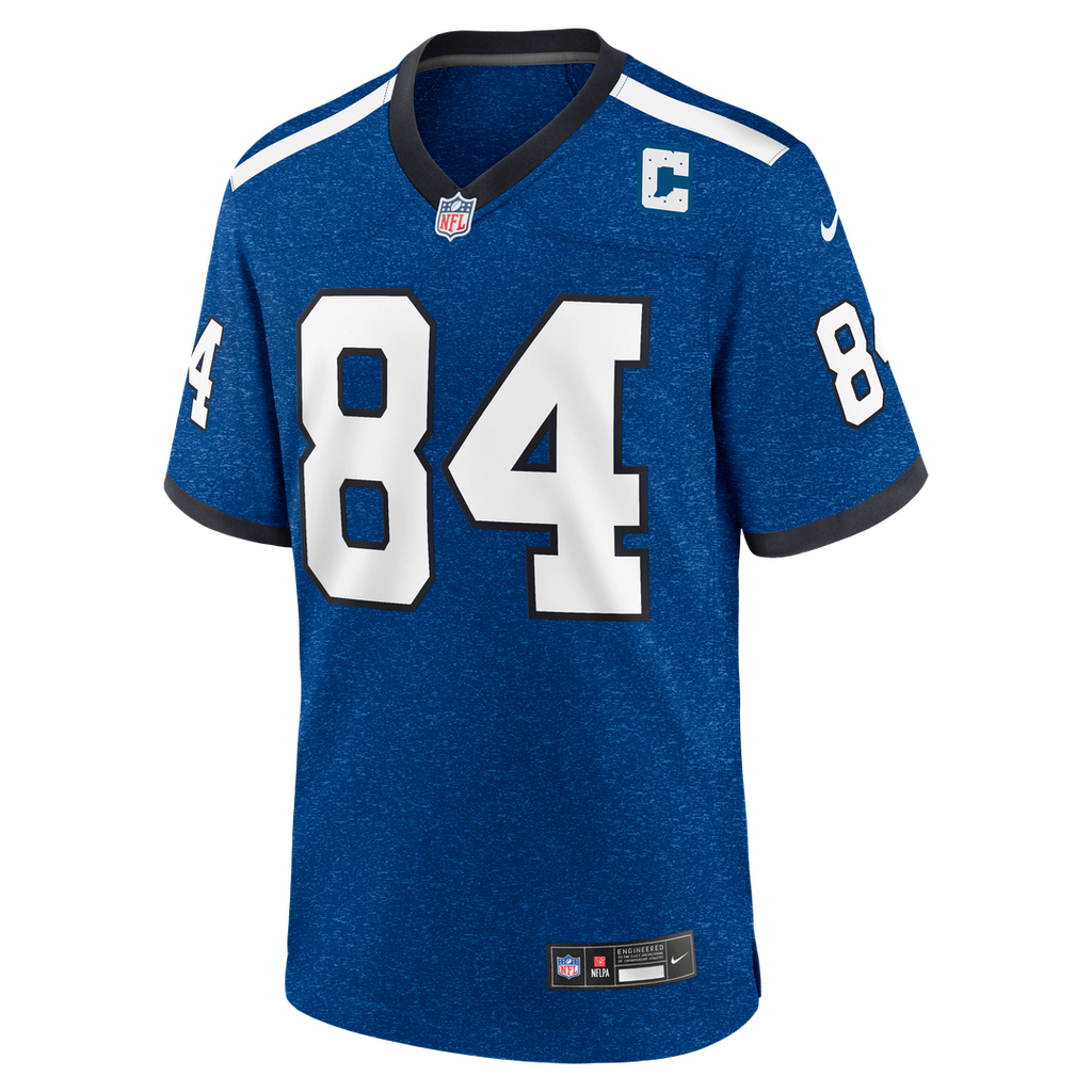 Tyler Warren Indianapolis Colts Alternate 2 Indiana Nights Game Jersey - Heather Royal