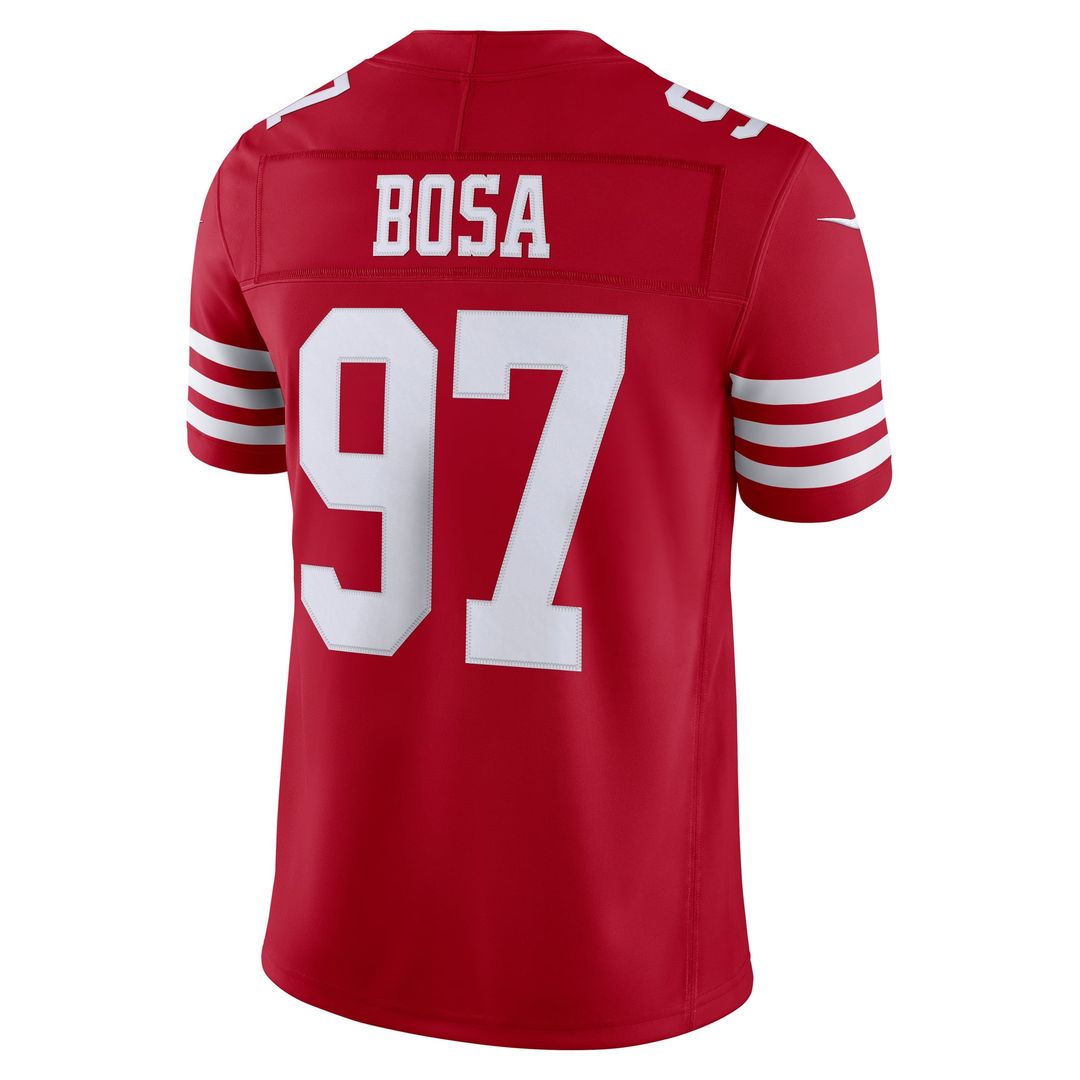 Nick Bosa San Francisco 49ers Vapor F.U.S.E. Stitched Limited Jersey - Scarlet