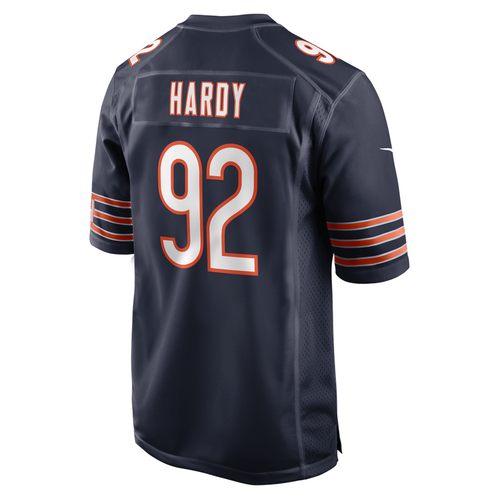 Daniel Hardy Chicago Bears Game Jersey - Navy