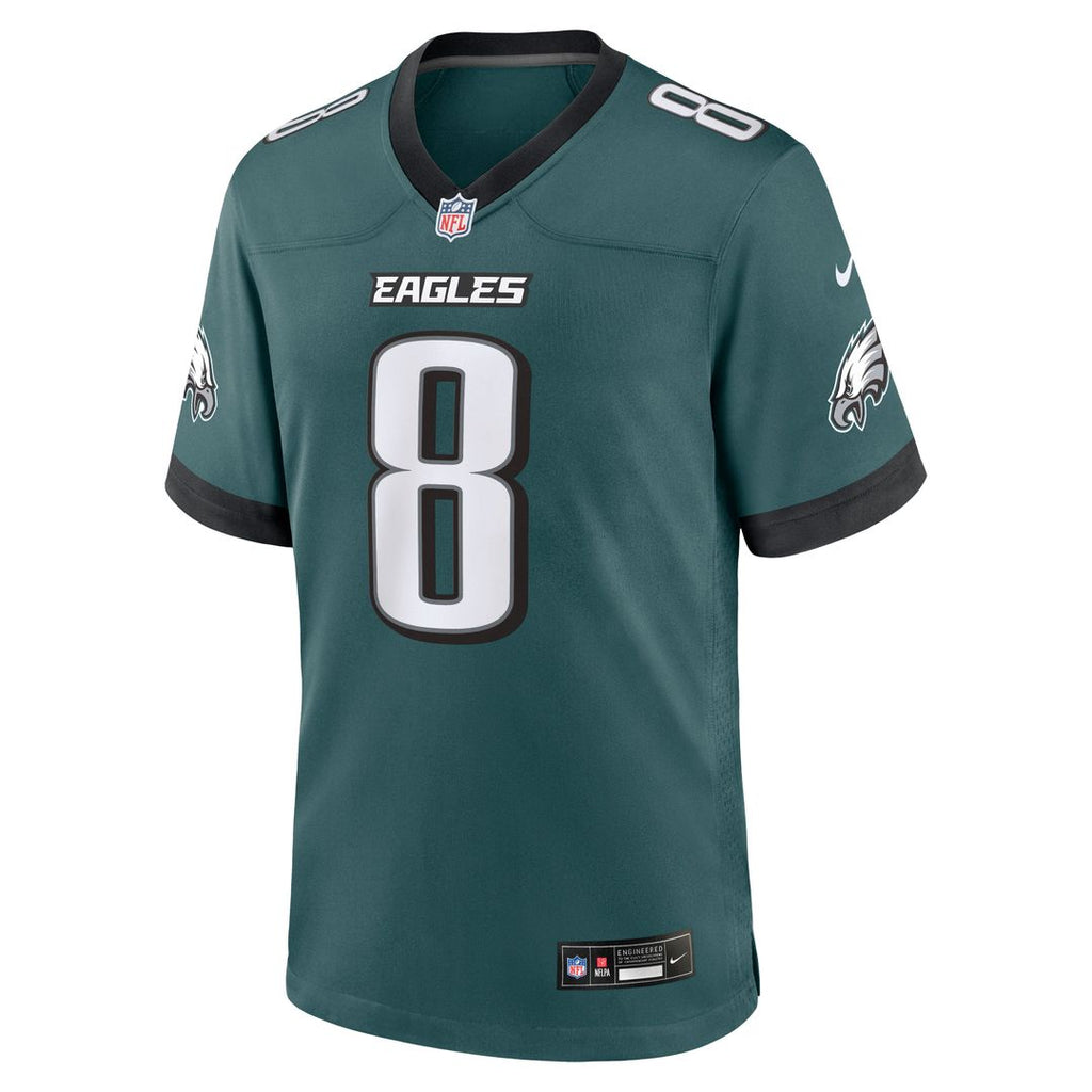 Tank Bigsby Philadelphia Eagles Game Jersey - Midnight Green