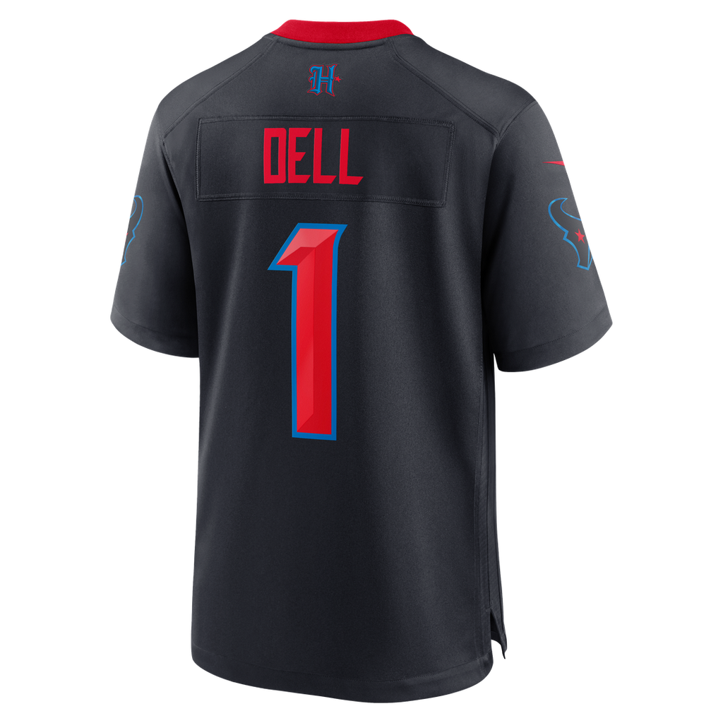 Tank Dell Houston Texans Alternate Game Jersey - Navy