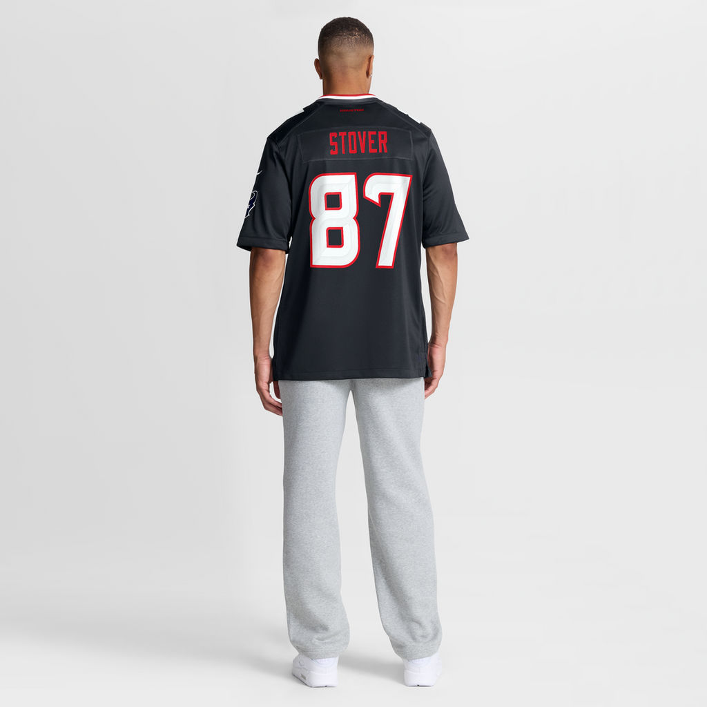 Cade Stover Houston Texans Game Jersey - Navy