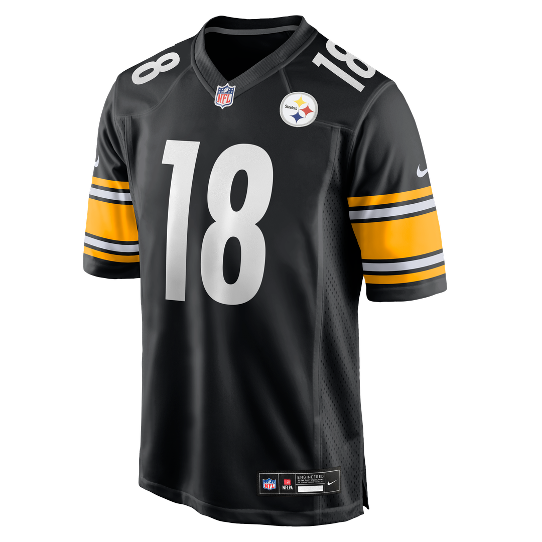 Will Howard Pittsburgh Steelers Game Jersey - Black