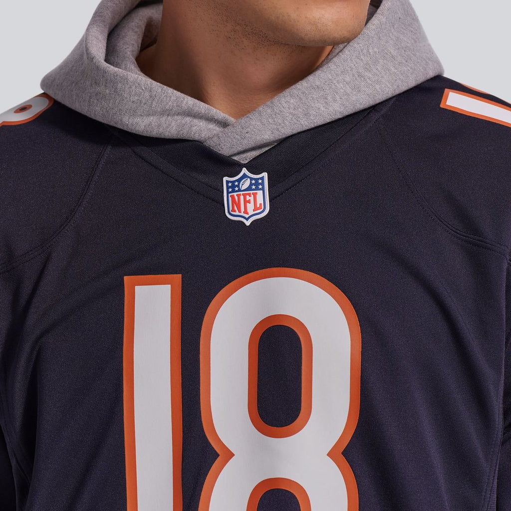 Caleb Williams Chicago Bears Alternate Game Jersey - Orange