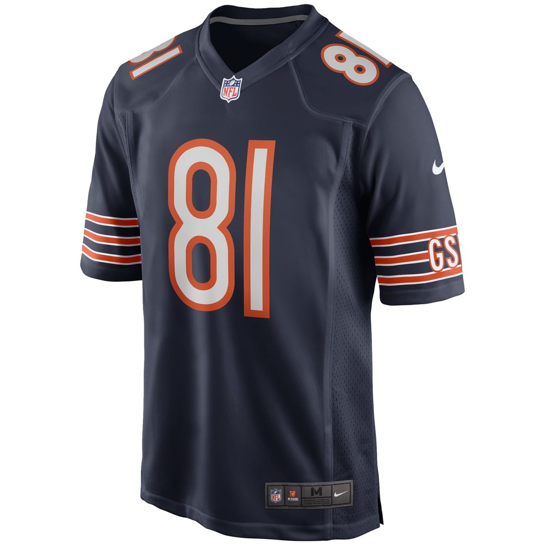 Doug Atkins Chicago Bears Game Jersey - Navy