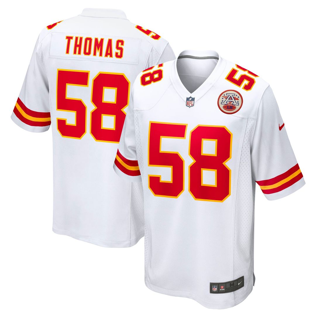 Derrick Thomas Kansas City Chiefs Game Jersey - Red