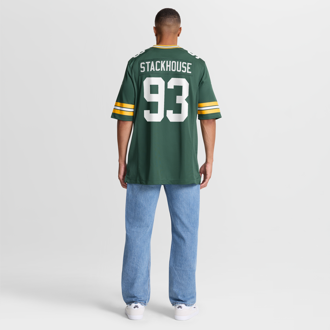 Nazir Stackhouse Green Bay Packers Game Jersey - Green