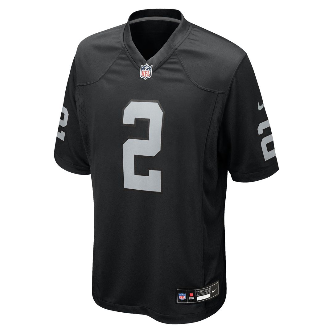 Ashton Jeanty Las Vegas Raiders Game Jersey - Black