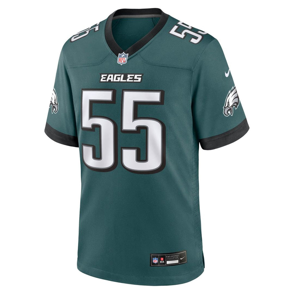 Brandon Graham Philadelphia Eagles Game Jersey - Midnight Green