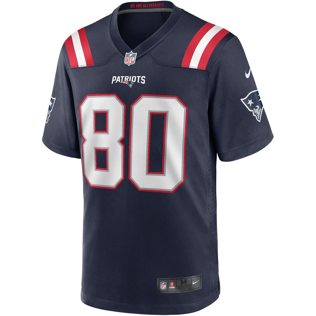 Troy Brown New England Patriots Game Jersey - Navy