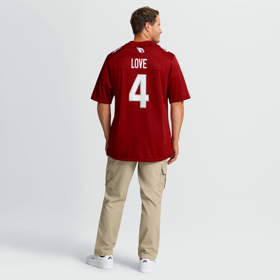 Jeremiyah Love Arizona Cardinals Game Jersey - Cardinal