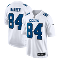 Tyler Warren Indianapolis Colts Fashion Game Jersey - Tundra White