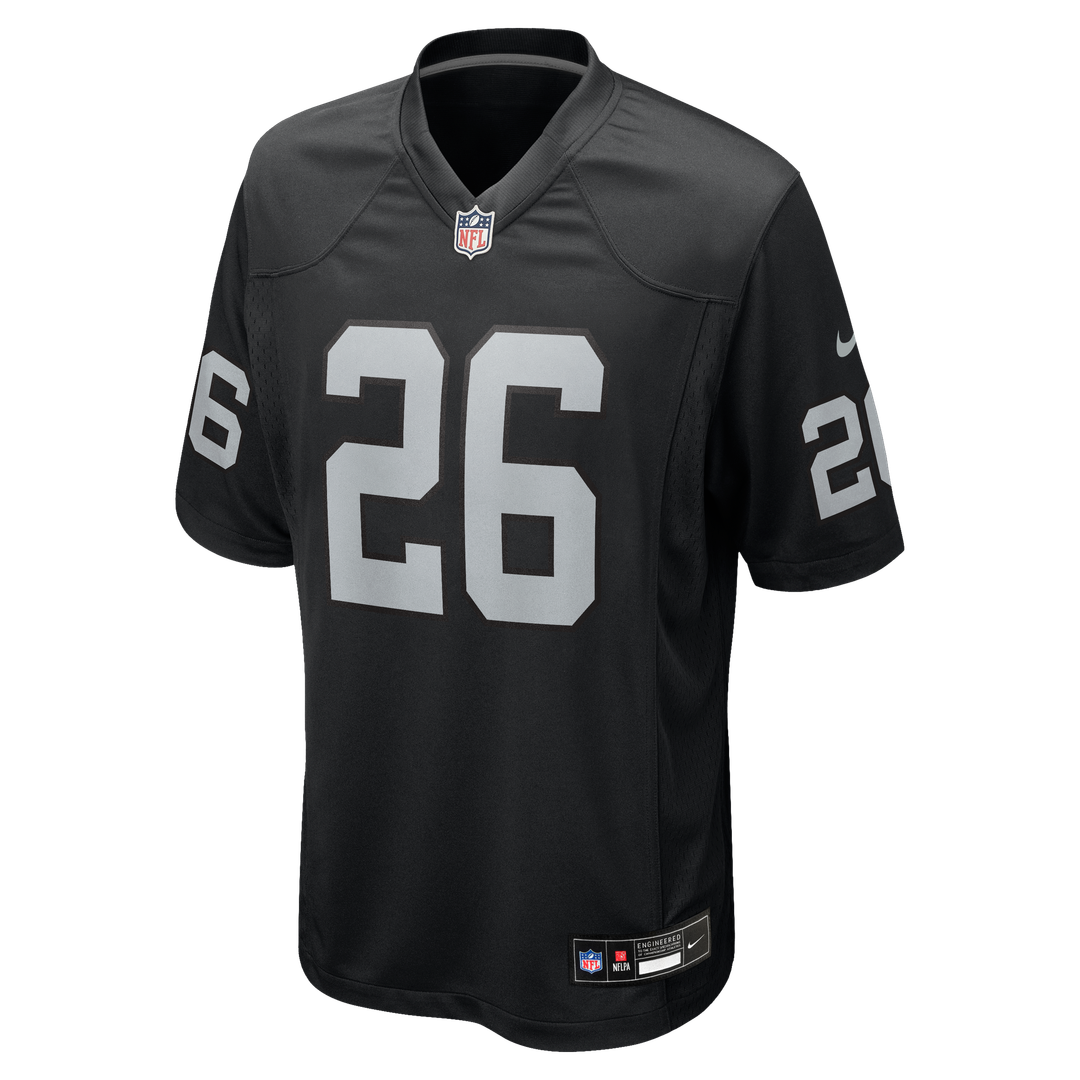Darien Porter Las Vegas Raiders Game Jersey - Black
