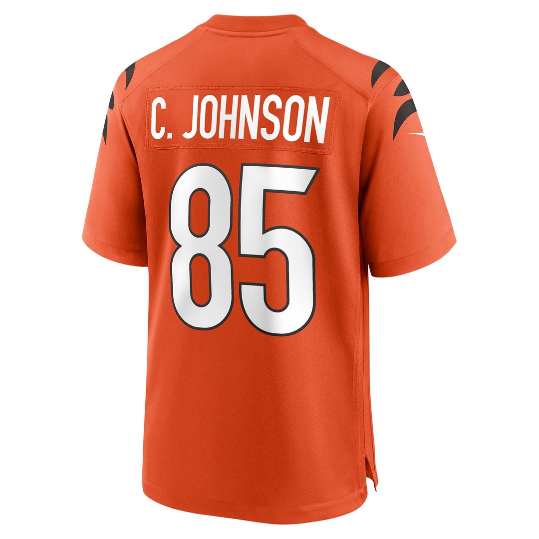 Chad Johnson Cincinnati Bengals Alternate Game Jersey - Orange
