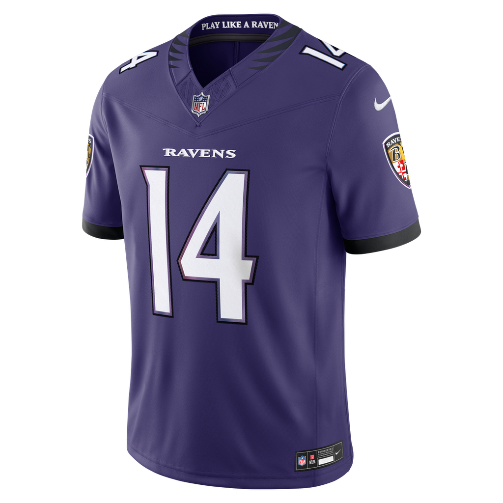 Kyle Hamilton Baltimore Ravens Alternate Vapor F.U.S.E. Stitched Limited Jersey - Black