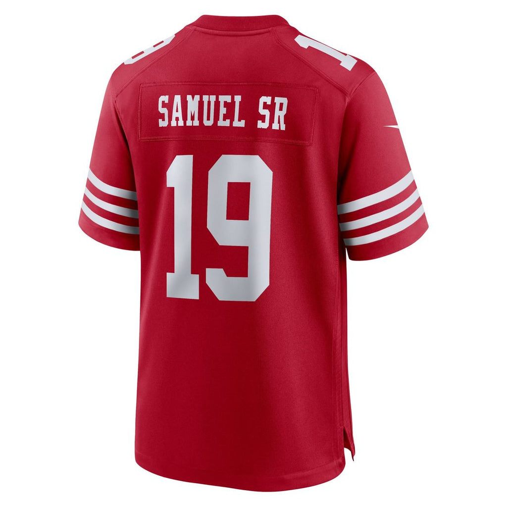 Deebo Samuel Sr San Francisco 49ers Game Jersey - Scarlet