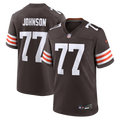 Zion Johnson Cleveland Browns Game Jersey - Brown