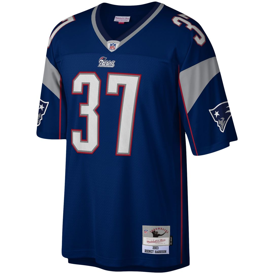 Rodney Harrison New England Patriots Legacy Replica Jersey - Navy