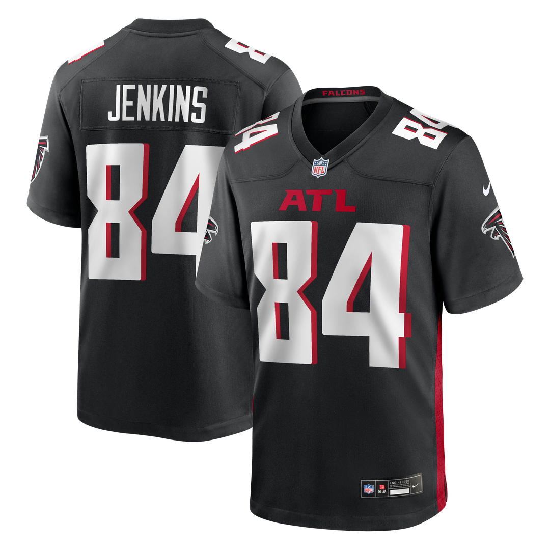 Alfred Jenkins Atlanta Falcons Game Jersey - Black