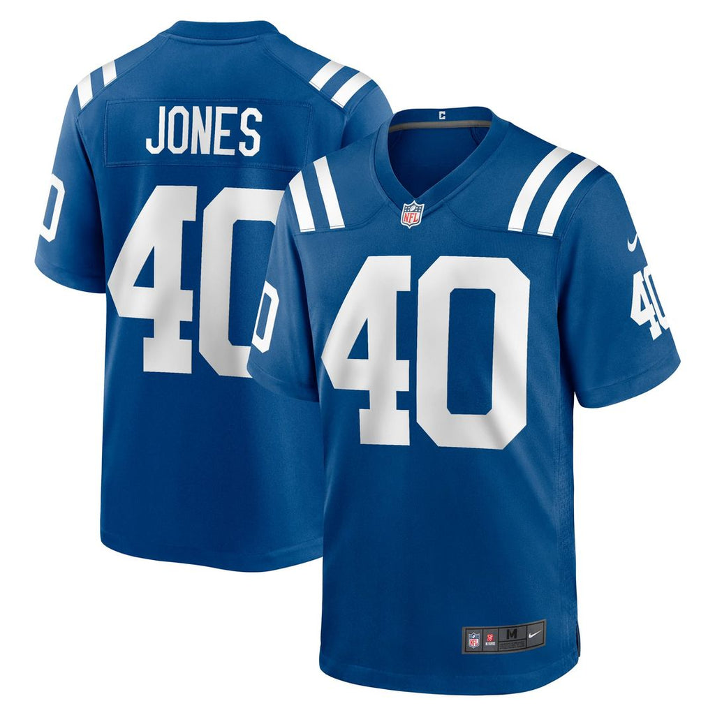 Jaylon Jones Indianapolis Colts Game Jersey - Royal Blue