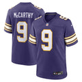 J.J. McCarthy Minnesota Vikings 2nd Alternate Game Jersey - Purple