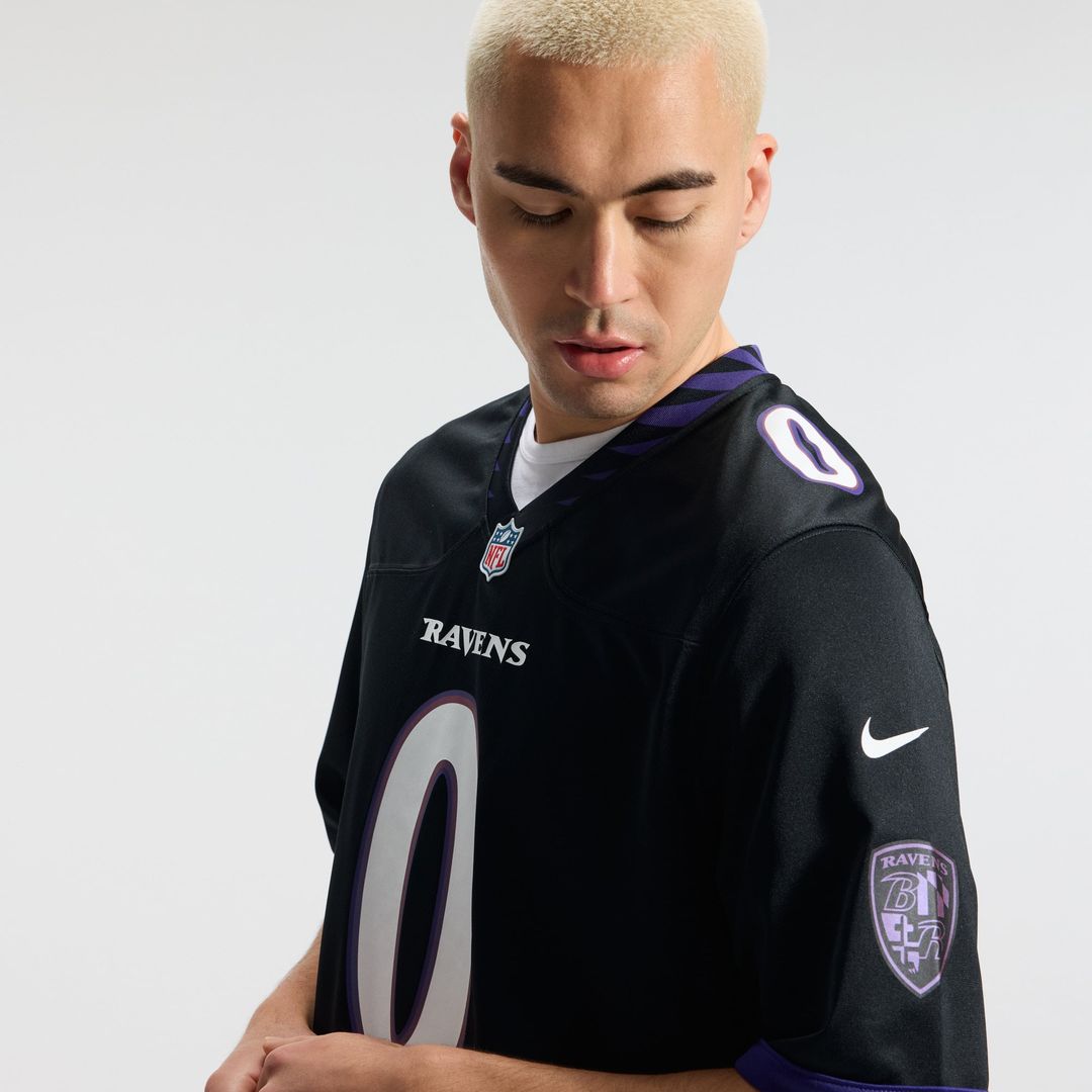 Roquan Smith Baltimore Ravens Alternate Game Jersey - Purple