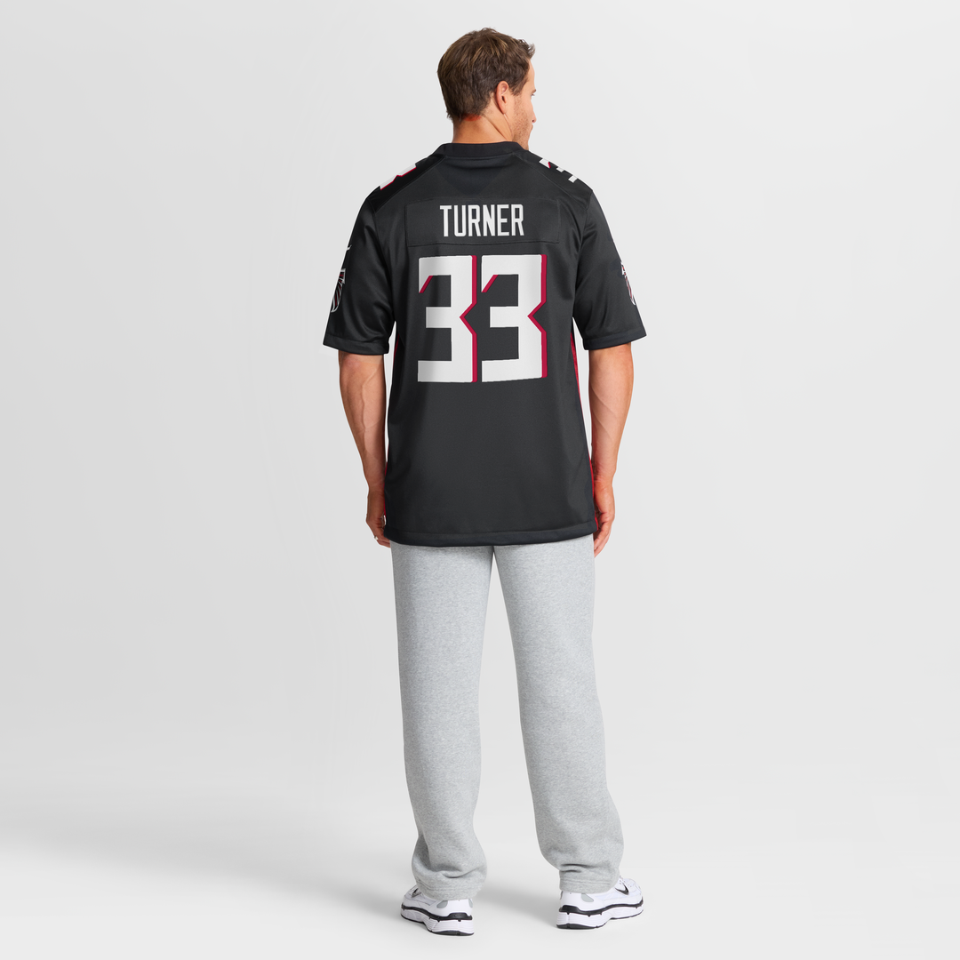 Michael Turner Atlanta Falcons Game Jersey - Black