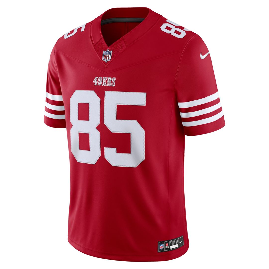 George Kittle San Francisco 49ers Vapor F.U.S.E. Stitched Limited Jersey - Scarlet