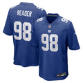 D.J. Reader New York Giants Game Jersey - Royal Blue