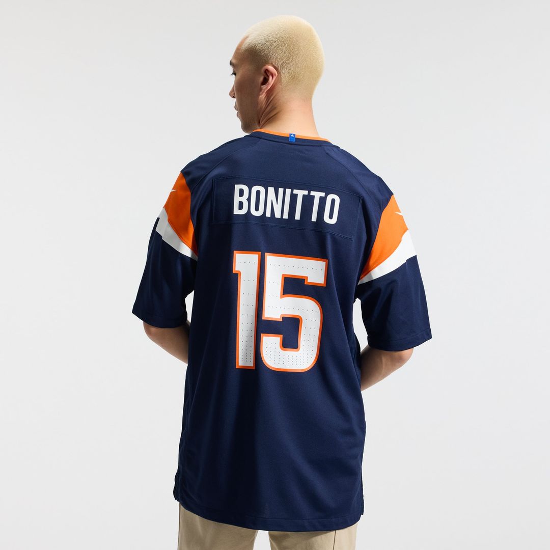 Nik Bonitto Denver Broncos Alternate Game Jersey - Navy