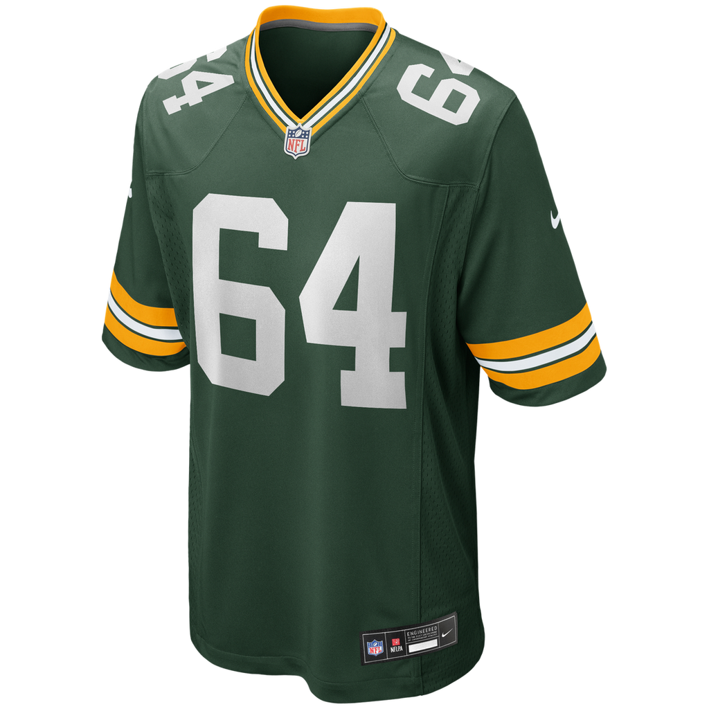 Jerry Kramer Green Bay Packers Game Jersey - Green