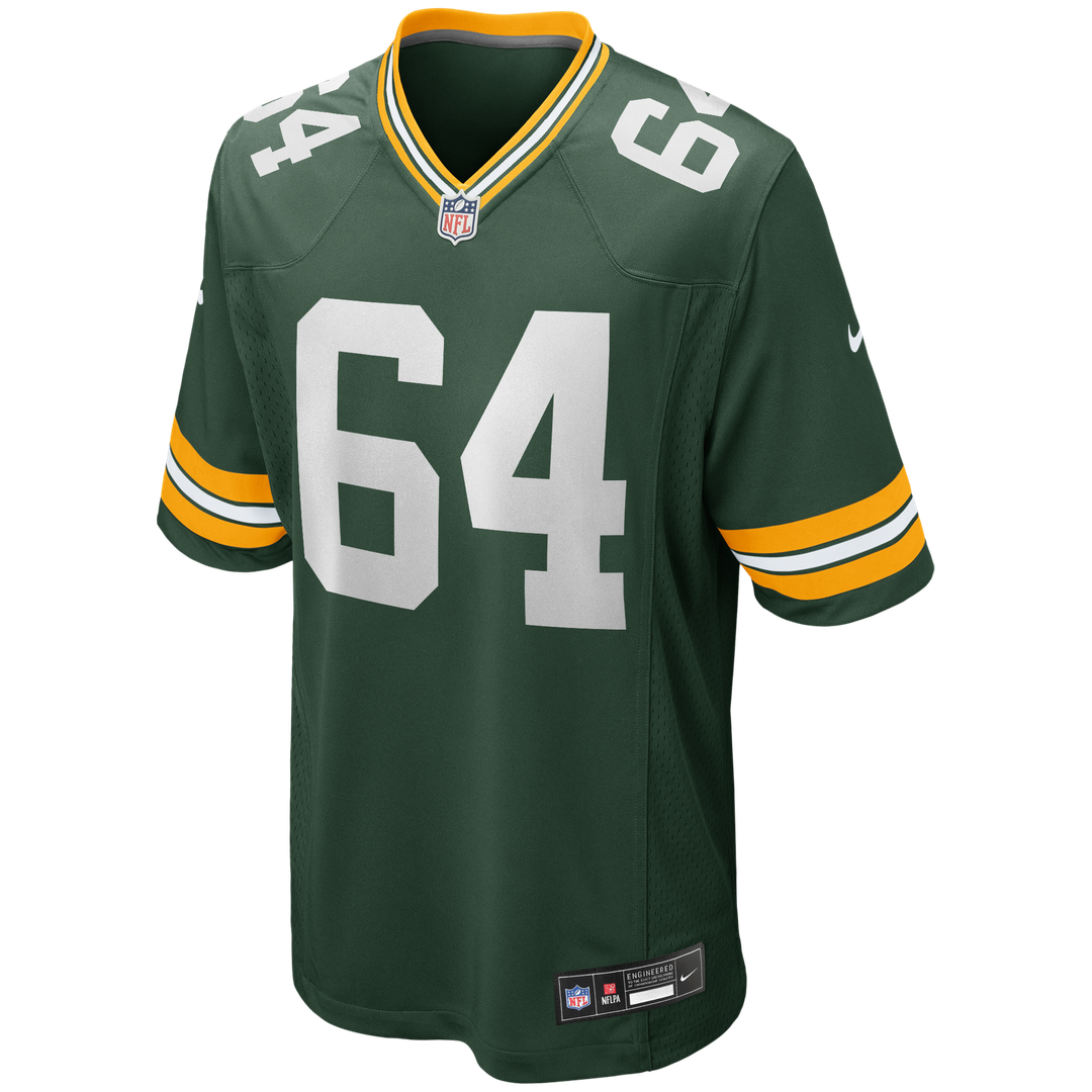 Jerry Kramer Green Bay Packers Game Jersey - Green