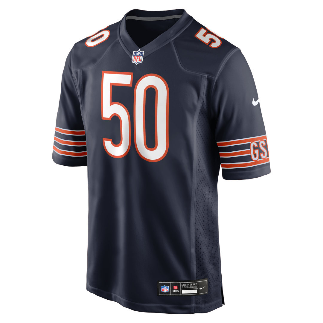 Grady Jarrett Chicago Bears Game Jersey - Navy