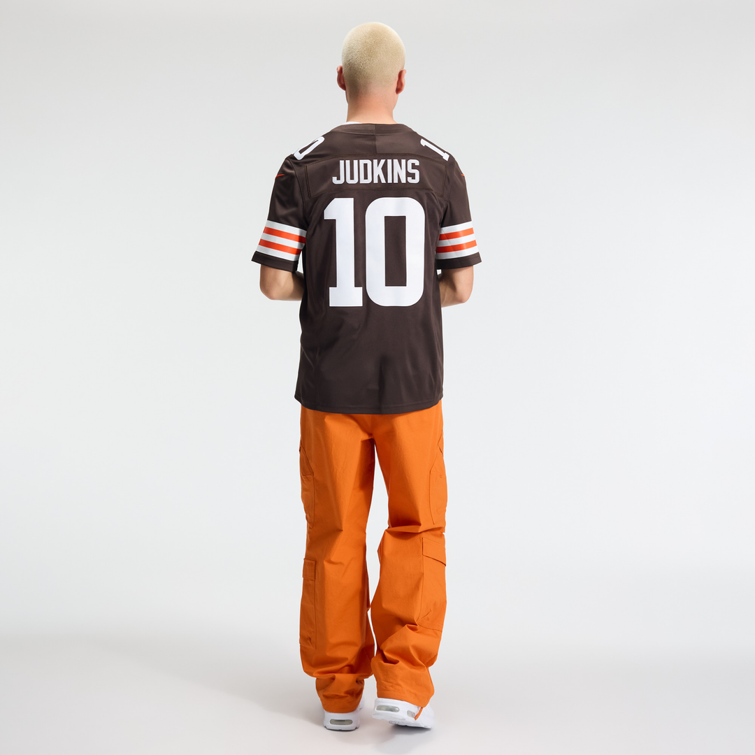 Quinshon Judkins Cleveland Browns Vapor F.U.S.E. Stitched Limited Jersey - Brown
