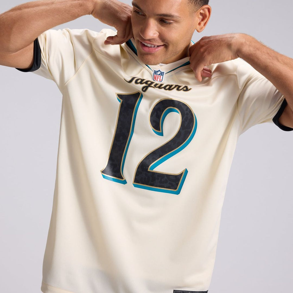 Travis Hunter Jacksonville Jaguars 2026 Rivalries Collection Game Jersey - Natural