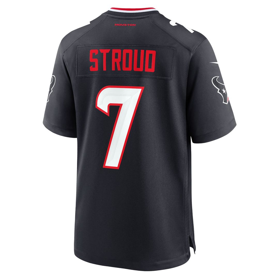 C.J. Stroud Houston Texans Game Jersey - Navy