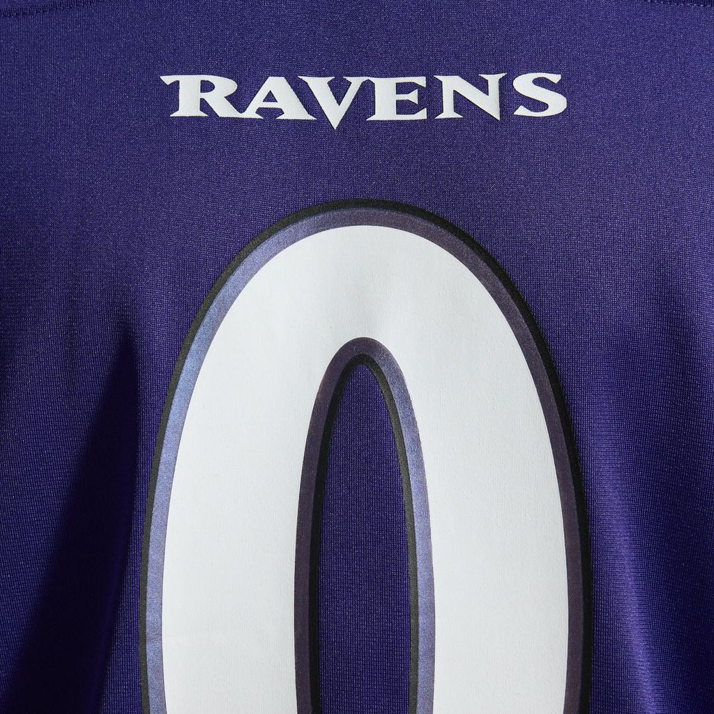 Roquan Smith Baltimore Ravens Game Jersey - Purple