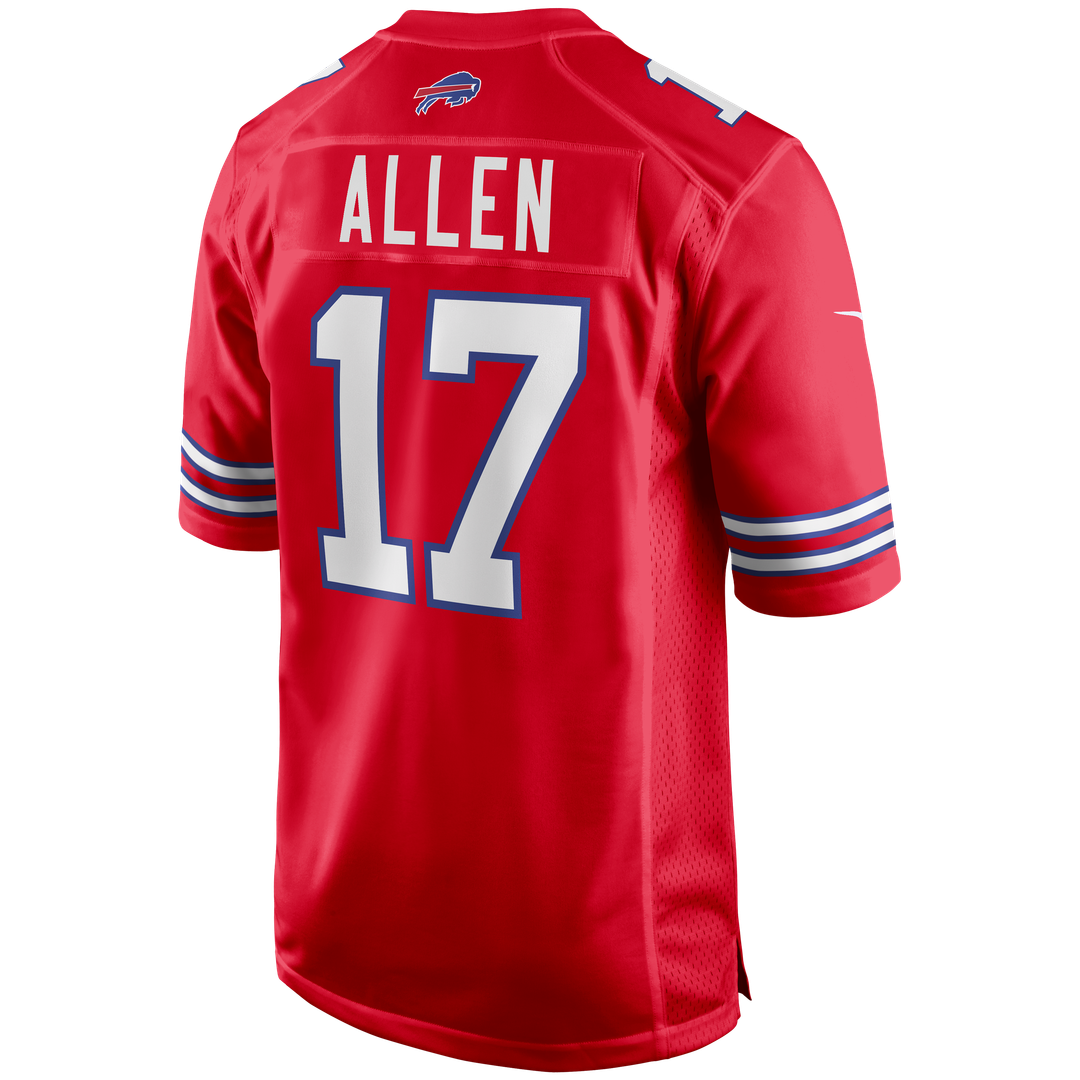 Josh Allen Buffalo Bills Nickel City Game Jersey - Gray