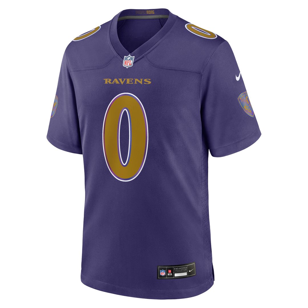 Roquan Smith Baltimore Ravens Alternate Game Jersey - Purple
