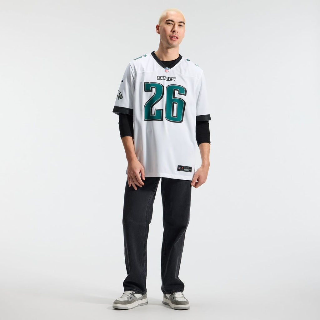 Saquon Barkley Philadelphia Eagles Game Jersey - Midnight Green