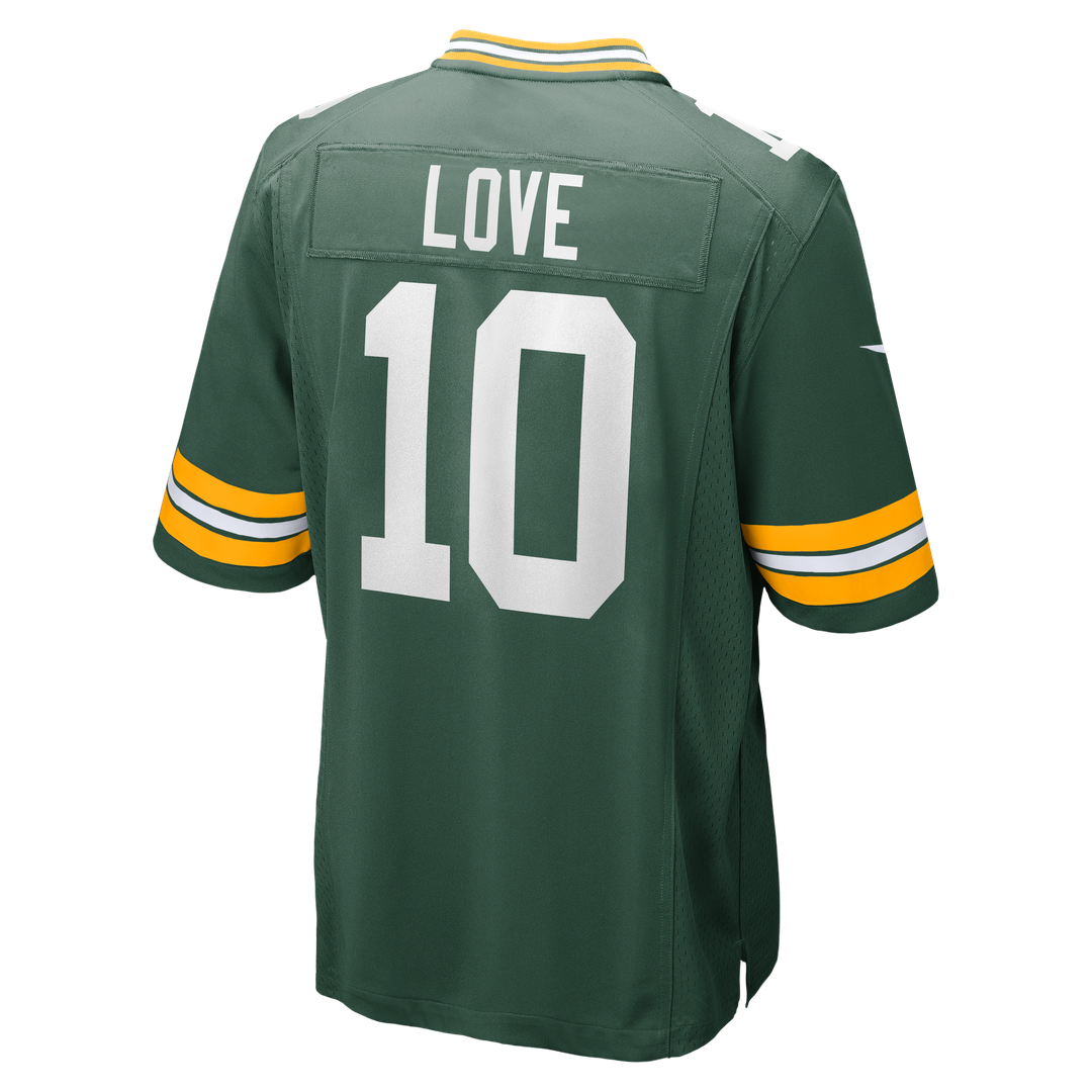 Jordan Love Green Bay Packers Game Jersey - Green