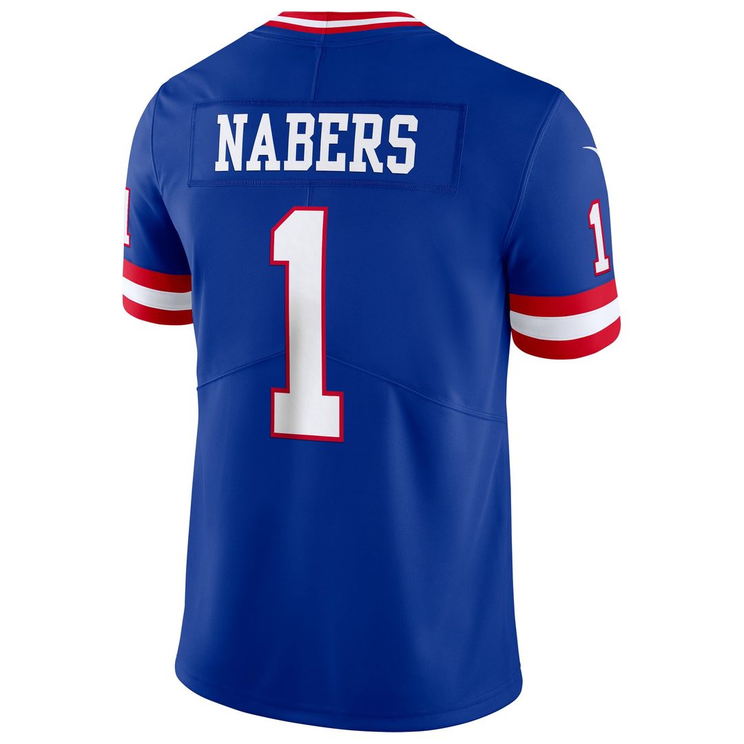 Malik Nabers New York Giants Alternate 2 Legacy Vapor Untouchable Limited Jersey - Royal Blue