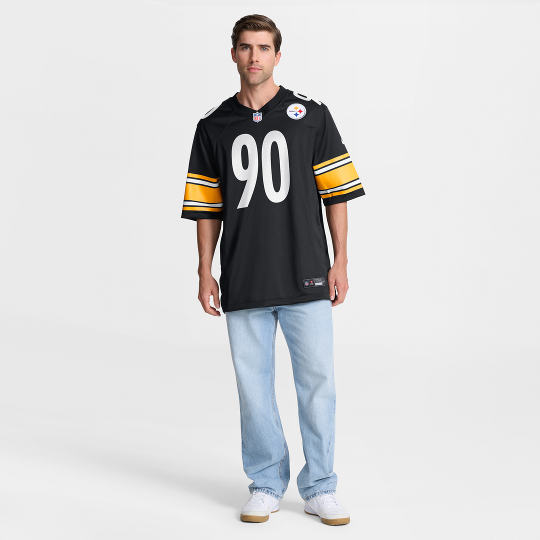 T.J. Watt Pittsburgh Steelers Game Jersey - Black
