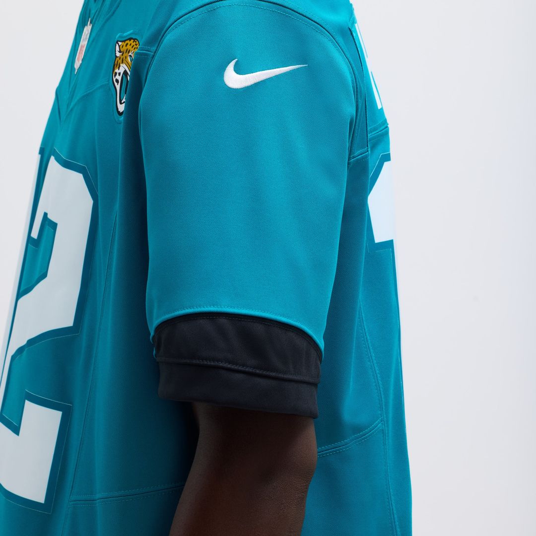 Travis Hunter Jacksonville Jaguars Limited Jersey - Teal