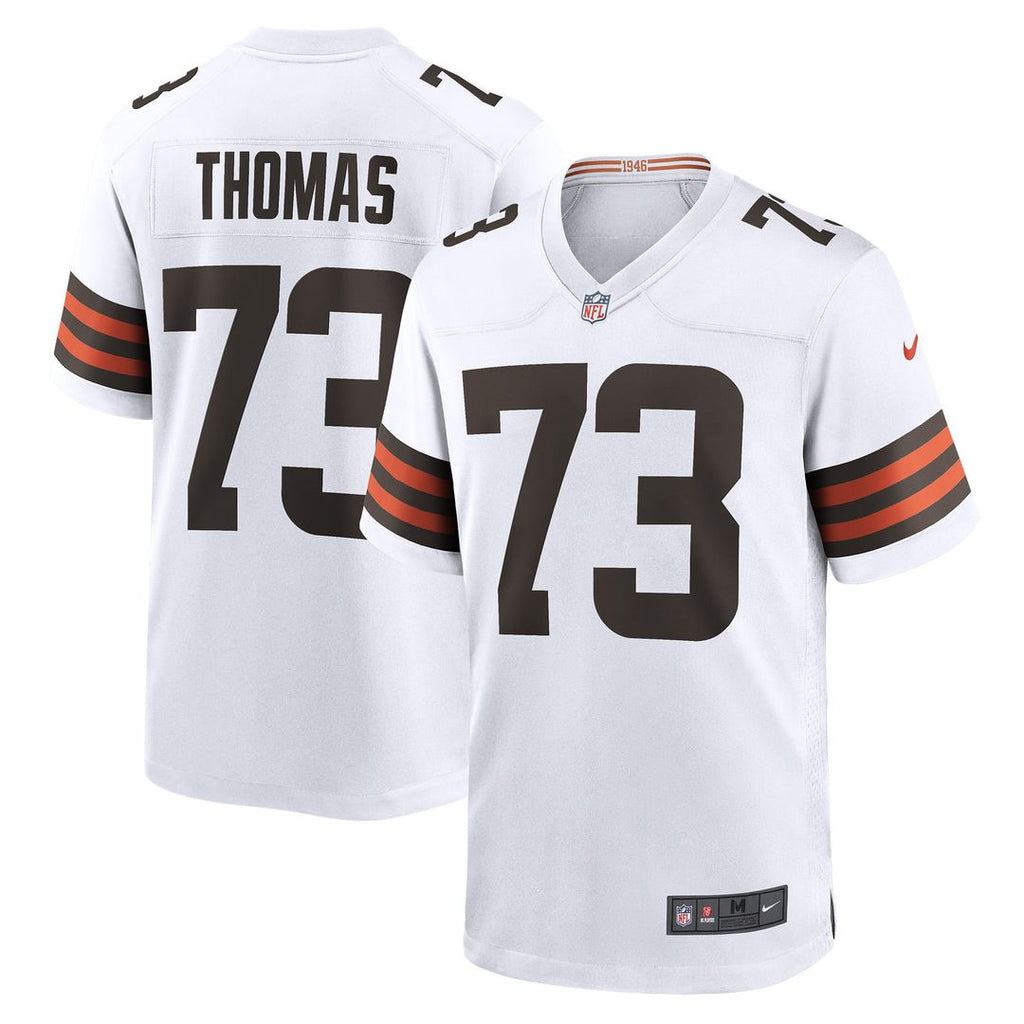 Joe Thomas Cleveland Browns Game Jersey - White
